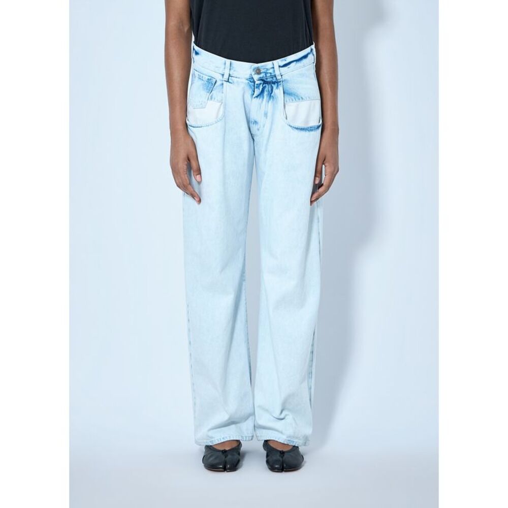 Maison Margiela Women Boyfriend Denim Trousers